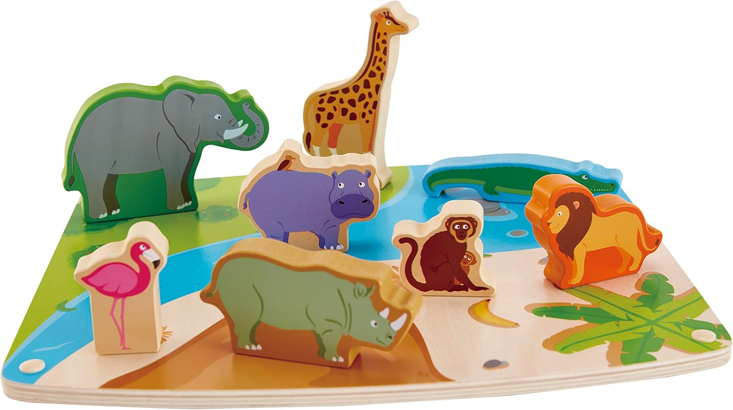 hape hap-e1455 野生动物拼图游戏