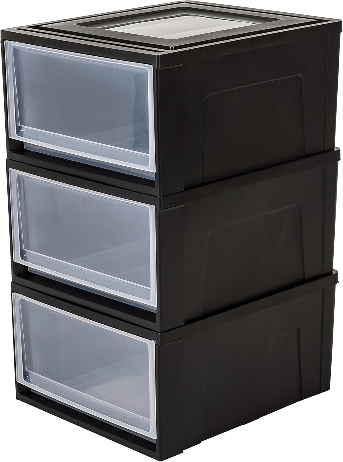 iris maxi 抽屉 m x3,黑色,45 x 39 x 22.7cm(长x宽x高)