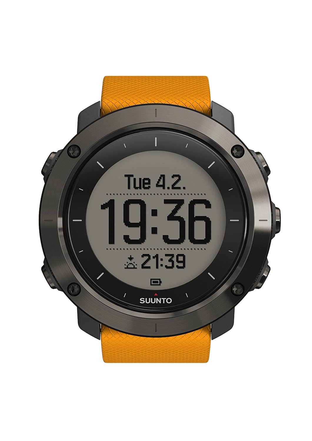 suunto 颂拓 芬兰品牌 远征 石英男女适用手表 黄色gps多功能 ss02