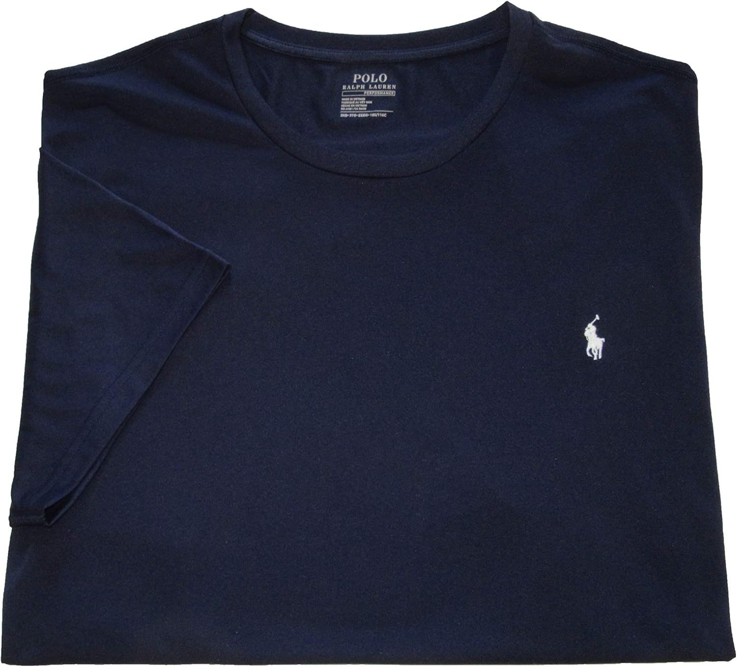 ralph lauren 拉夫劳伦polo男式高大运动表现t恤(4x高码,*蓝)