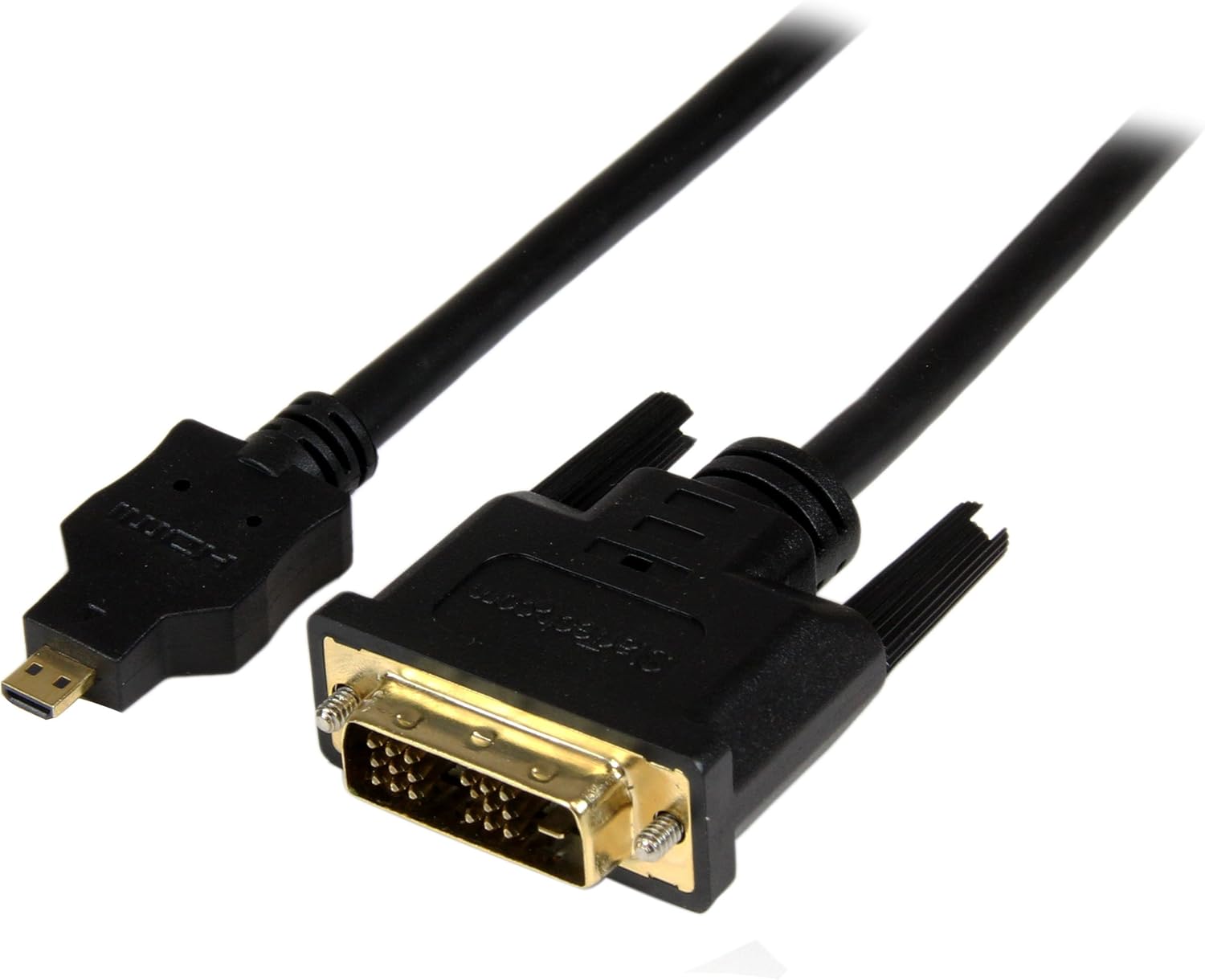 topone startech hdddvimm1m micro hdmi male to dvi d male cable 3