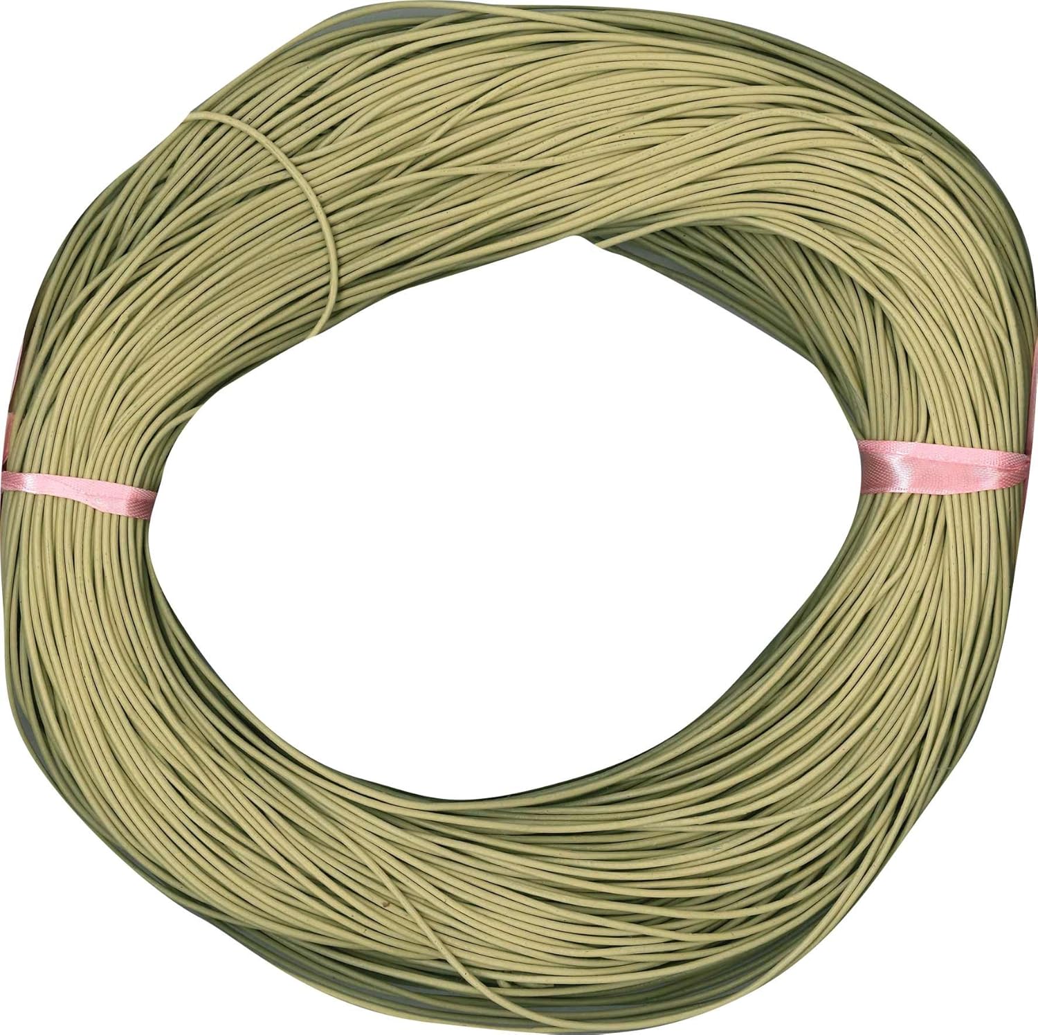 童话艺术 小猪皮革绳 圆皮绳 (业务用) 1.5mm宽 502-三明治