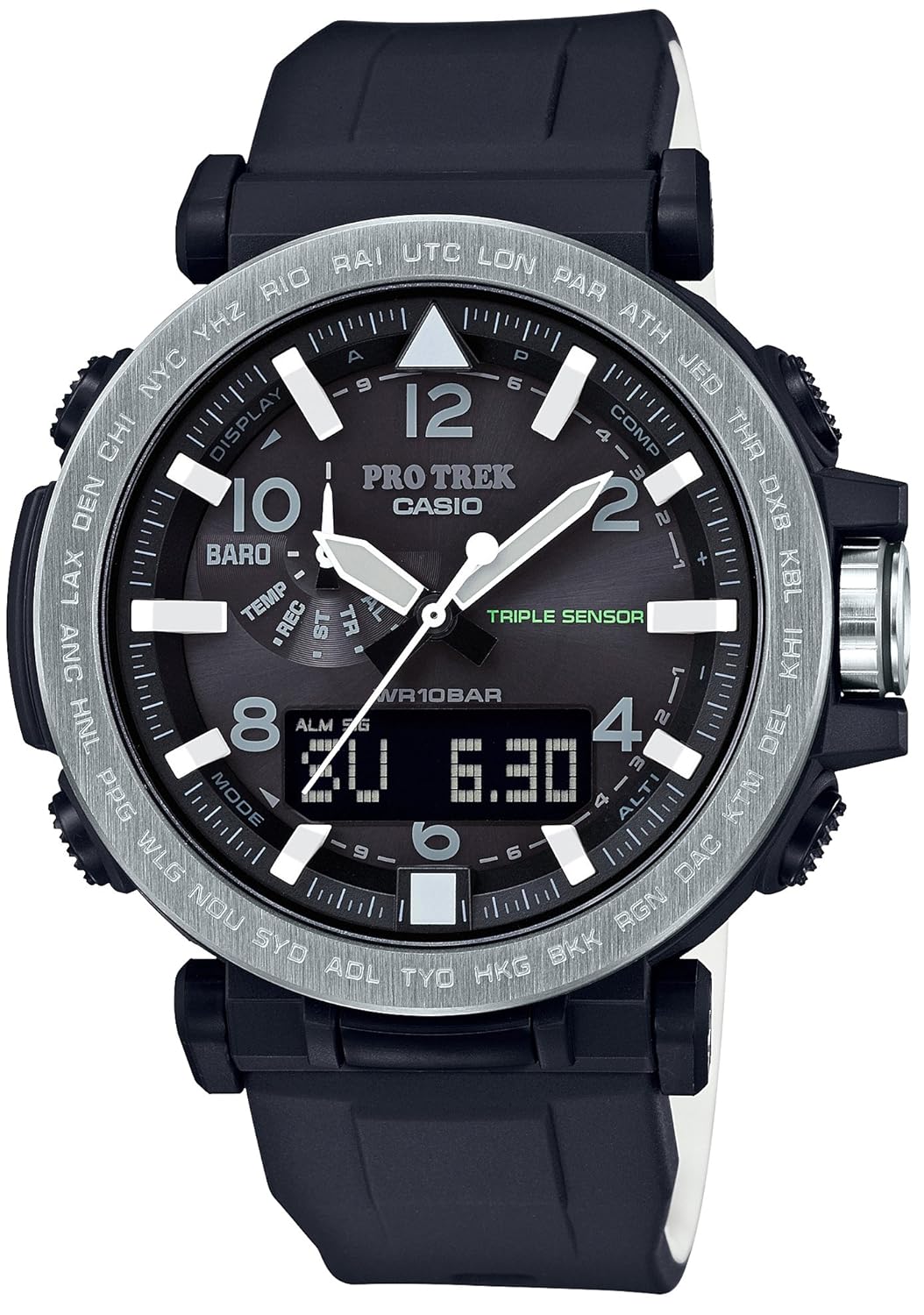 [卡西欧]casio 腕表 protrek 太阳能 prg-650-1jf 男款