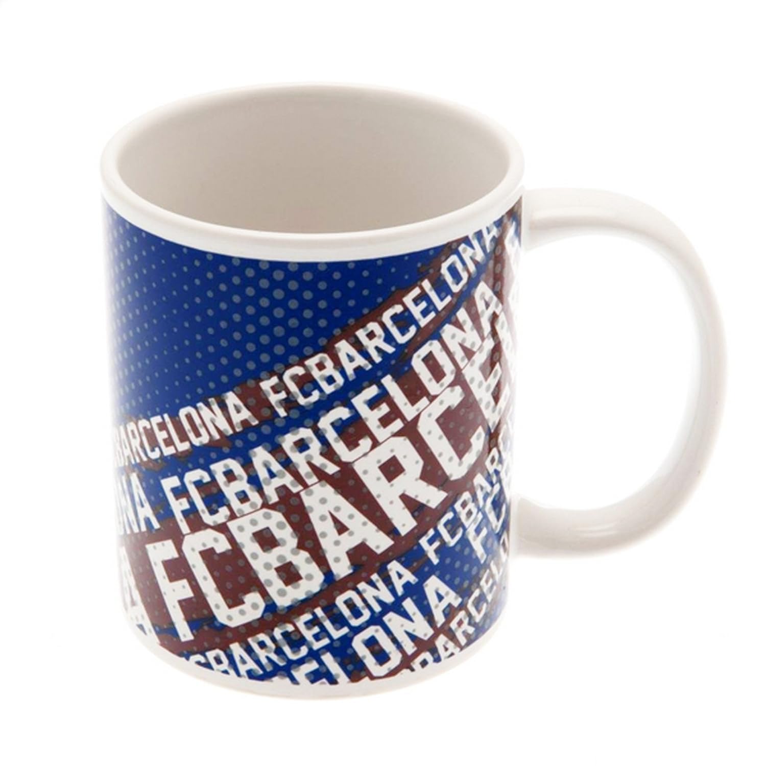 fc barcelona official impact football crest ceramic mug (one
