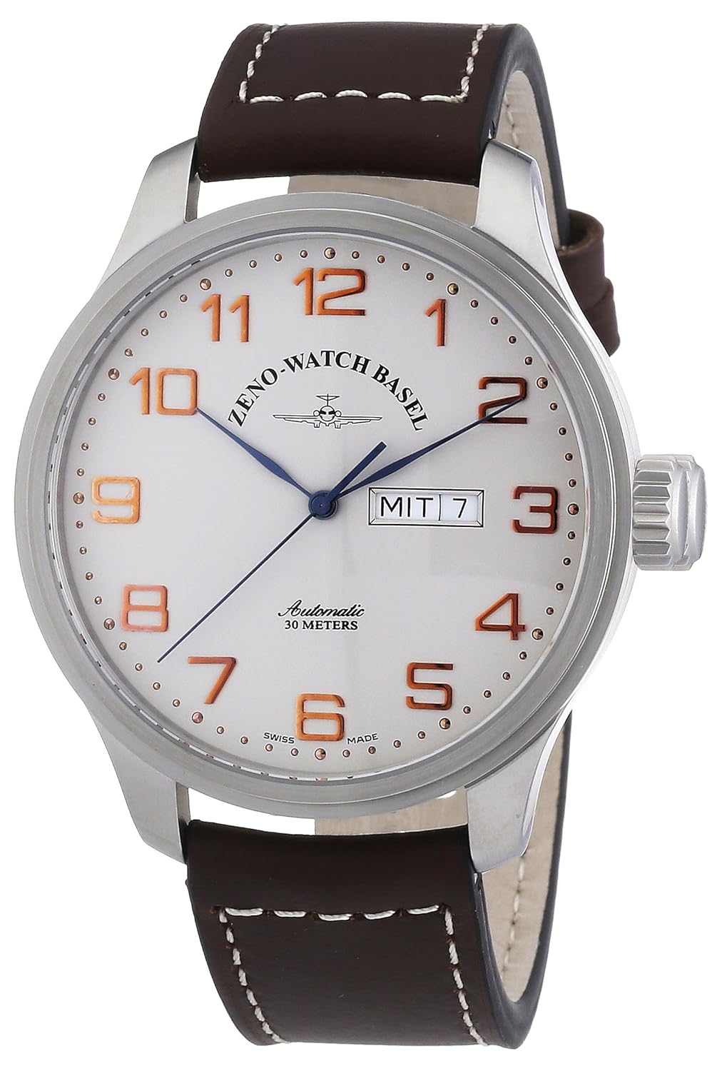 zeno 手表 basel gents 手表飞行员超大 8554dd-f2