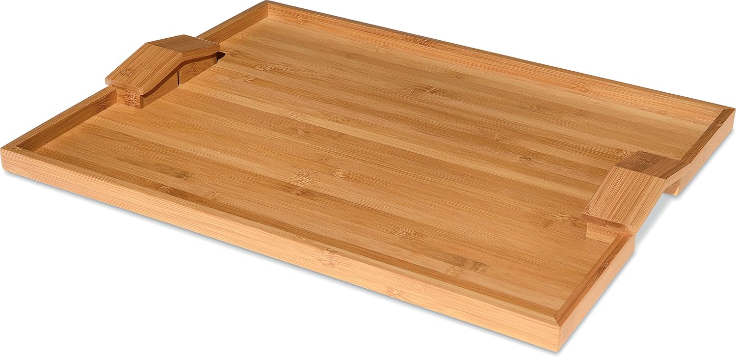 alessi"quattro muri e due case"竹木矩形托盘,木质