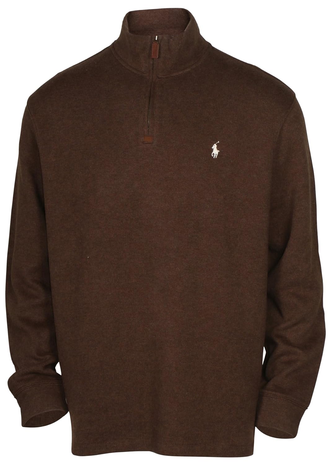 polo ralph lauren 保罗拉夫劳伦 男士半拉链法式罗纹棉质毛衣