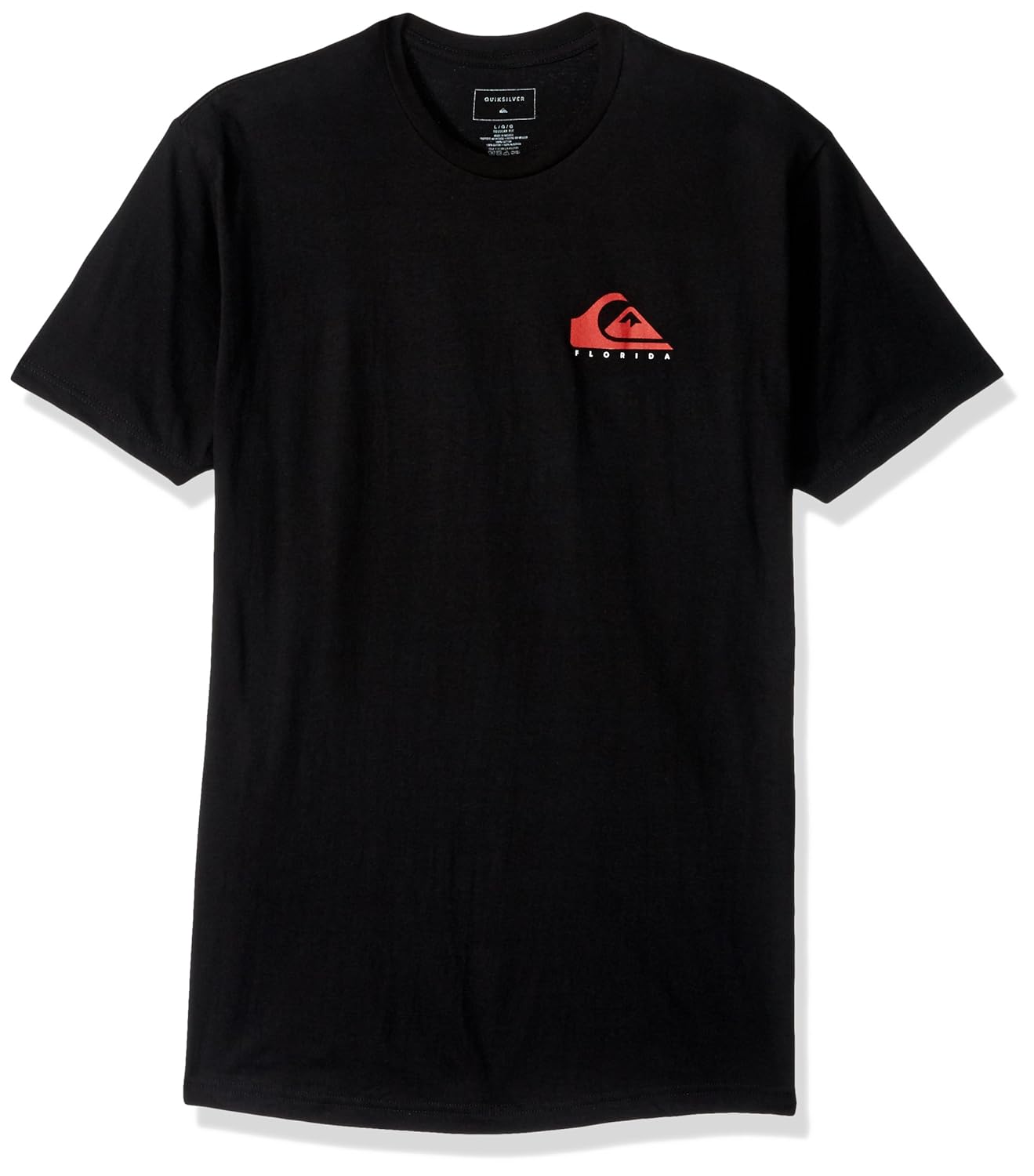 quiksilver 男式 florida 国旗 mountain 和 wave t 恤 t 恤