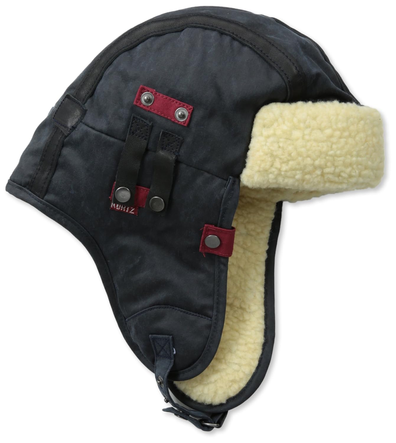 kurtz 男式 major 复古飞行帽