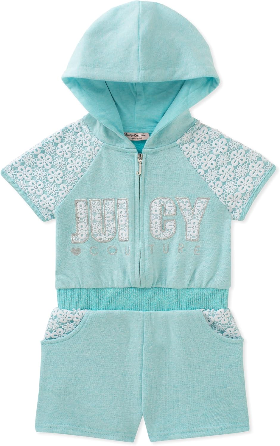 juicy couture 女婴连帽连衫裤