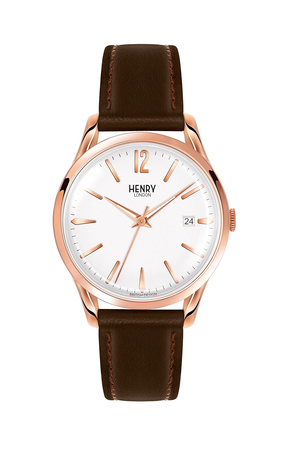 henry london 中性成人手表 hl39-s-0028