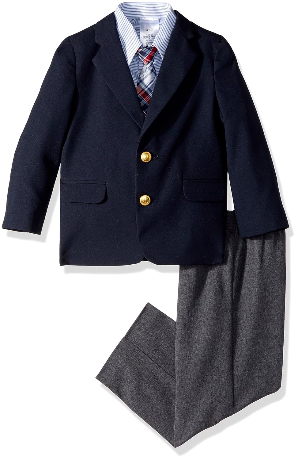 nautica 女童纯色府绸 duo set