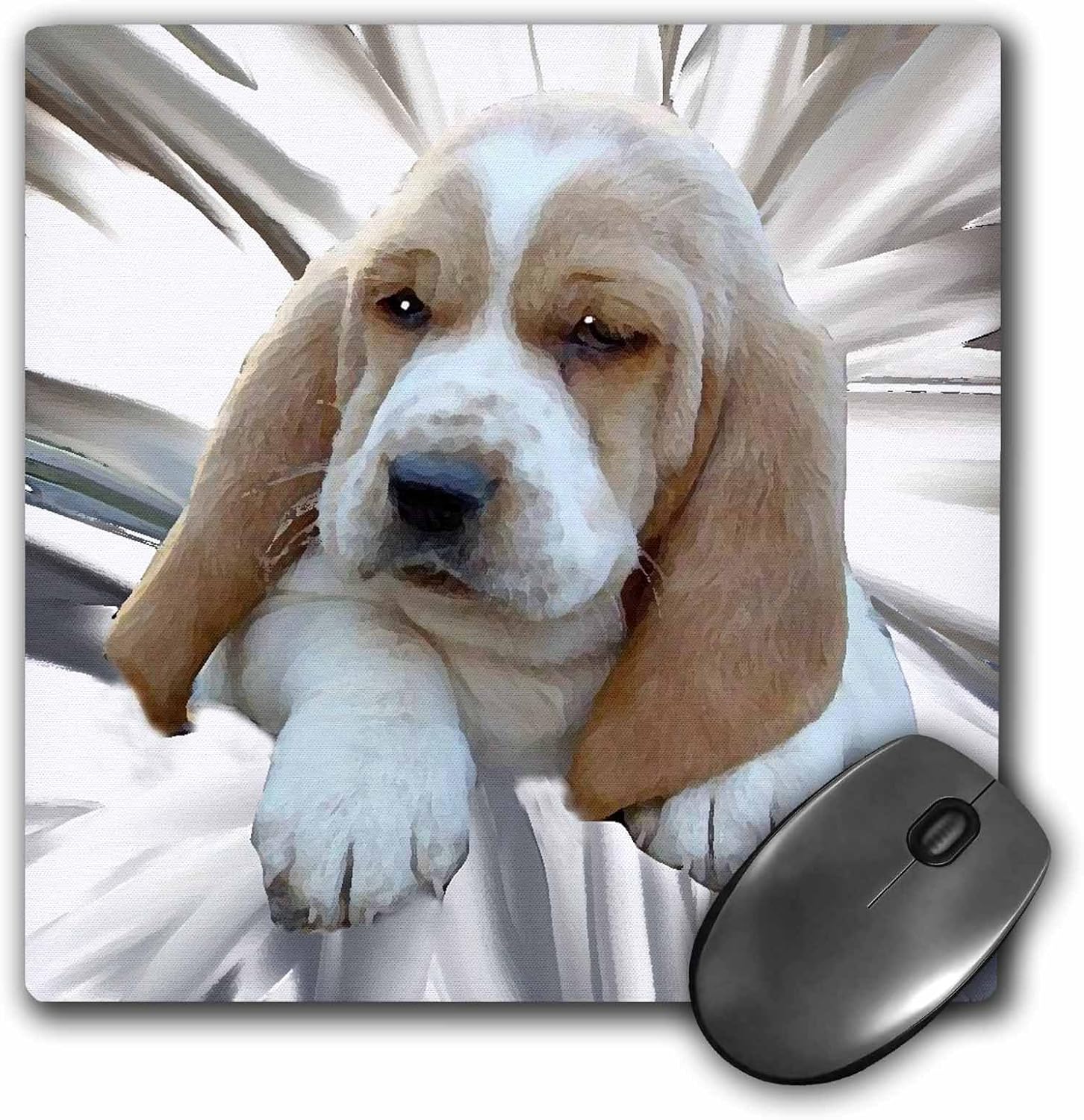 32 x 0.64 厘米鼠标垫,basset hound puppy (mp_4268_1)