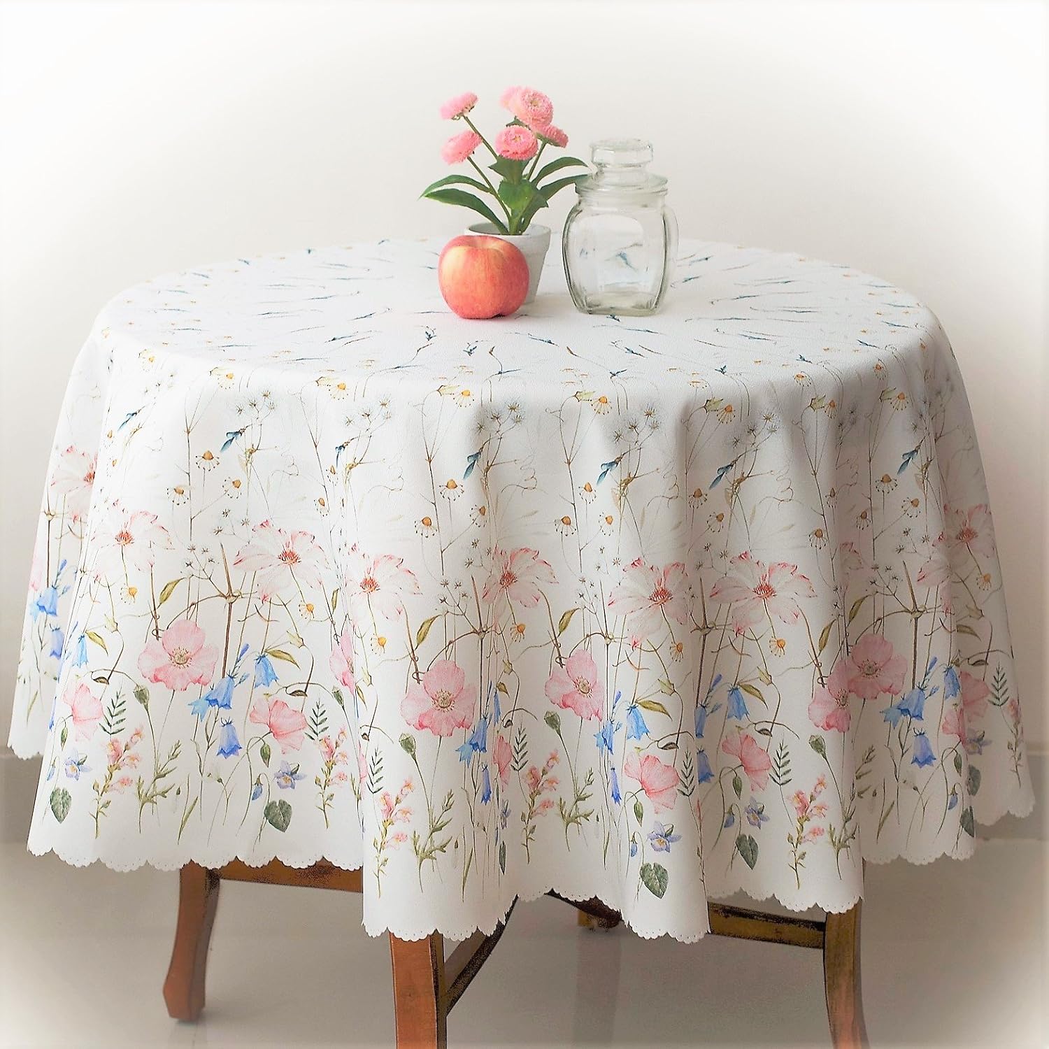 设计免烫防污桌布 - 时尚桌布非常适合家庭或餐厅使用 - 4 种颜色 不