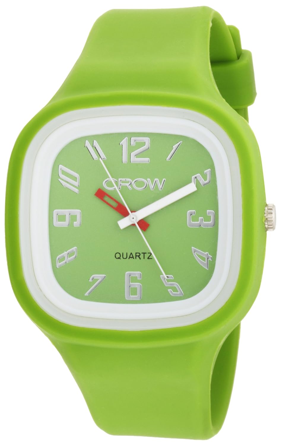 crow 中性款 crowlu04lush 绿色表盘绿色表带手表