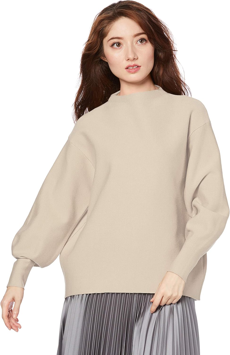 snidel 瓶领 蓬松袖上衣 swnt195077 女士