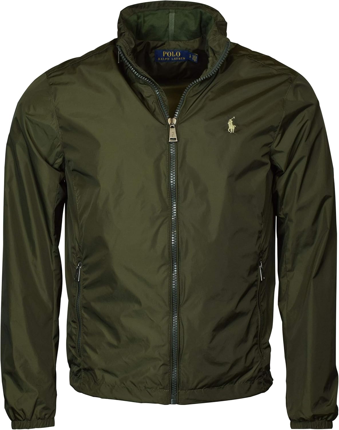 polo ralph lauren 保罗拉夫劳伦男式尼龙连帽风衣夹克