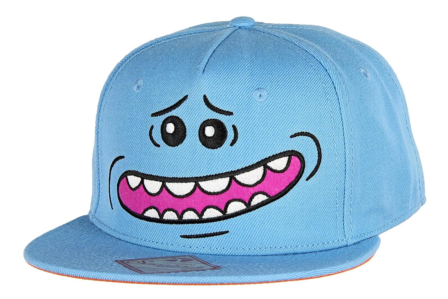 rick and morty - mr. meeseeks snapback hat