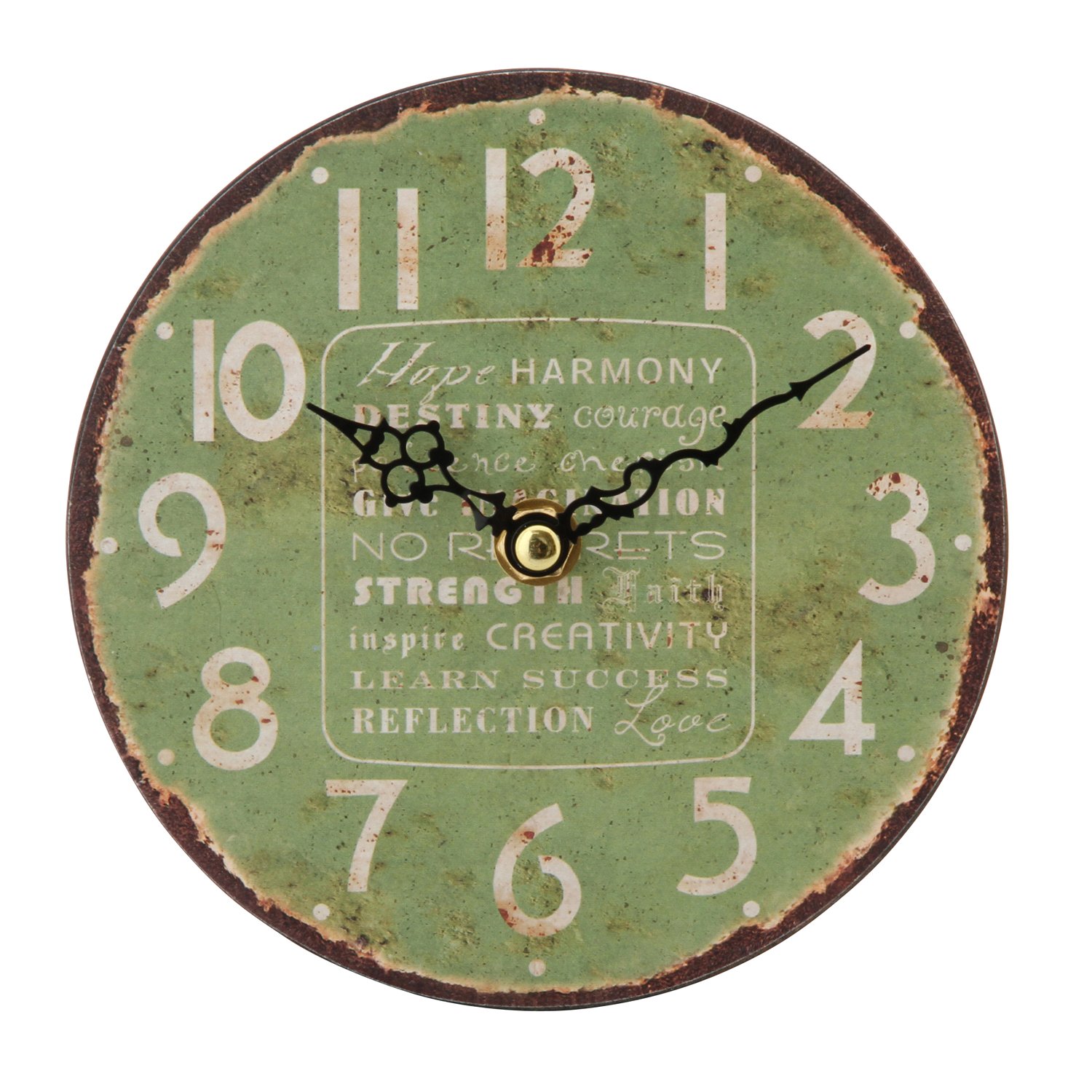 古典时钟102 グリーン/14cm 【不二贸易】 价格 报价 图片