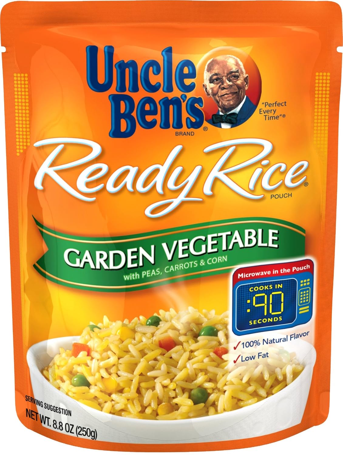 uncle bens ready rice: garden vegetable (12pk)