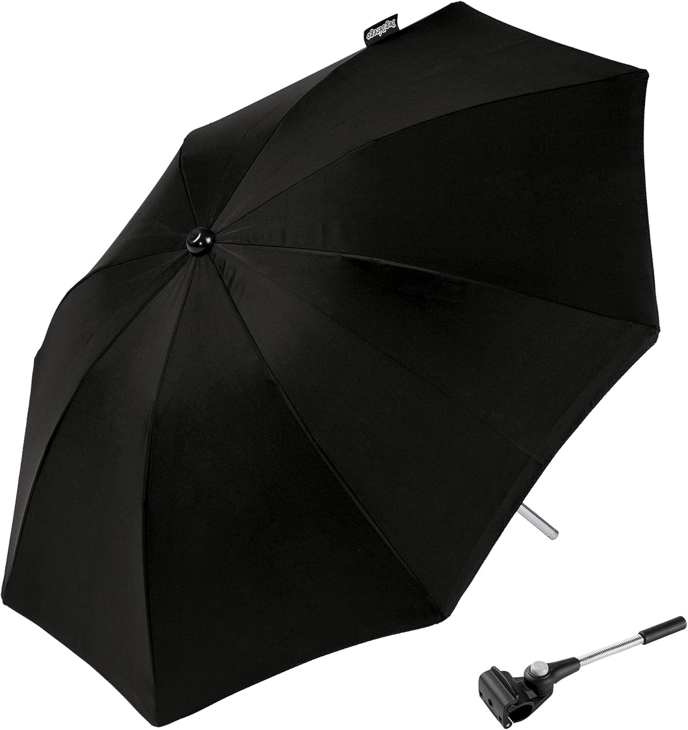 peg perego y5ulssschw 遮阳伞 适用于轻便童车和婴儿推车,黑色