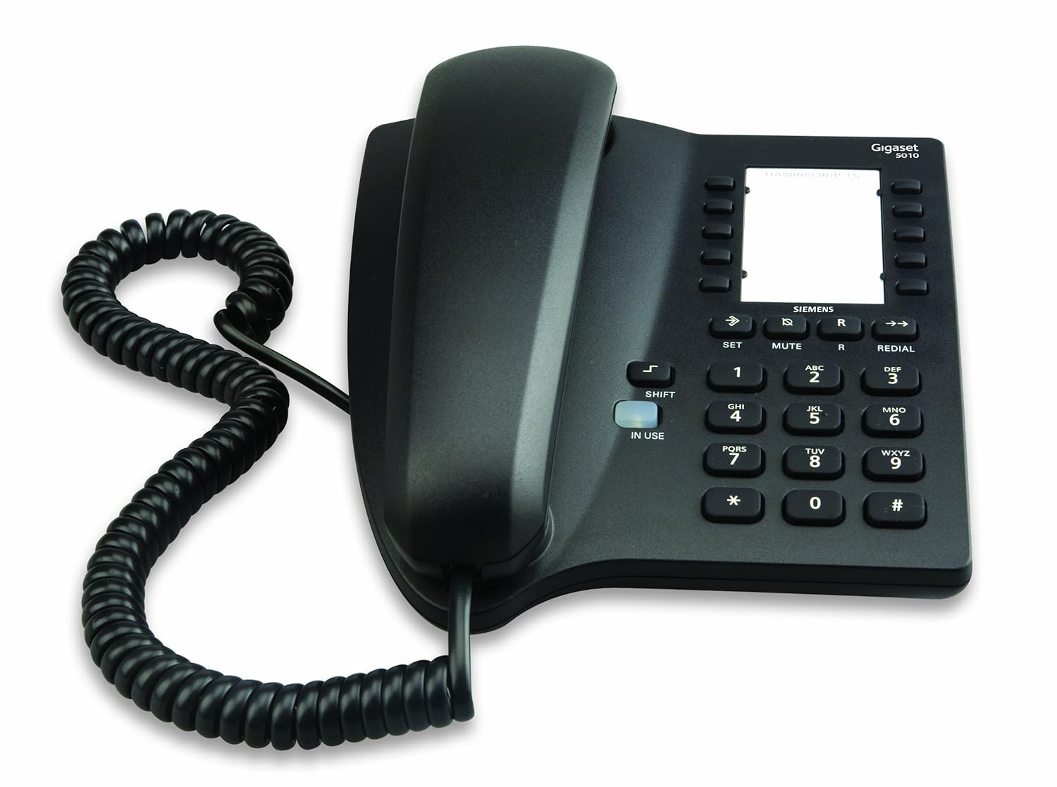 gigaset 集怡嘉 原西门子电话机 5010 有绳电话机(黑色)