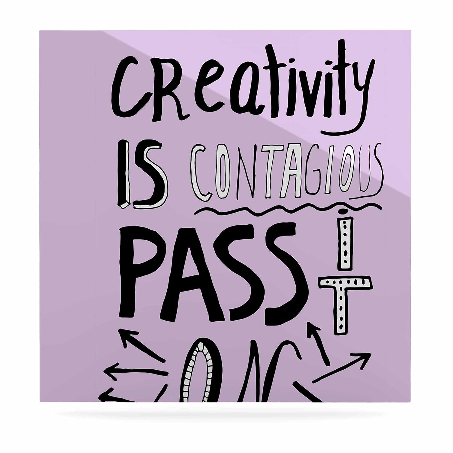 kess inhouse vn1045aws02 vasare nar"creativity is contagious"淡