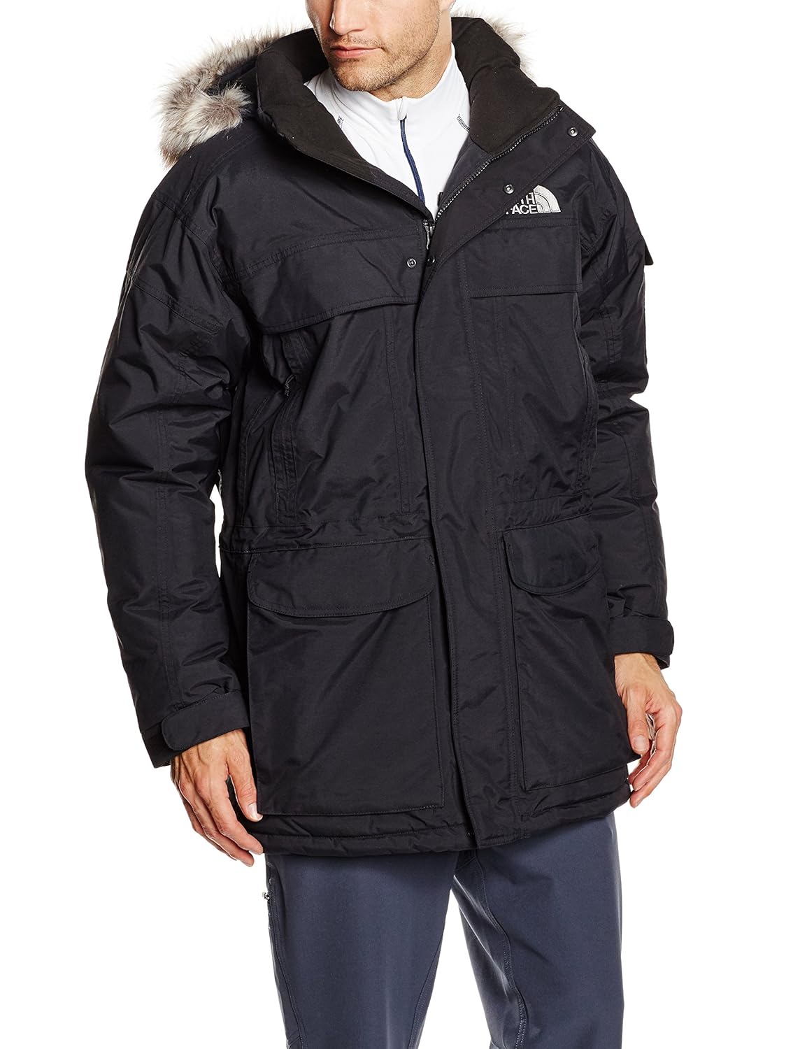 the north face 北面 mcmurdo 男士 派克大衣,urban navy,fr : xs
