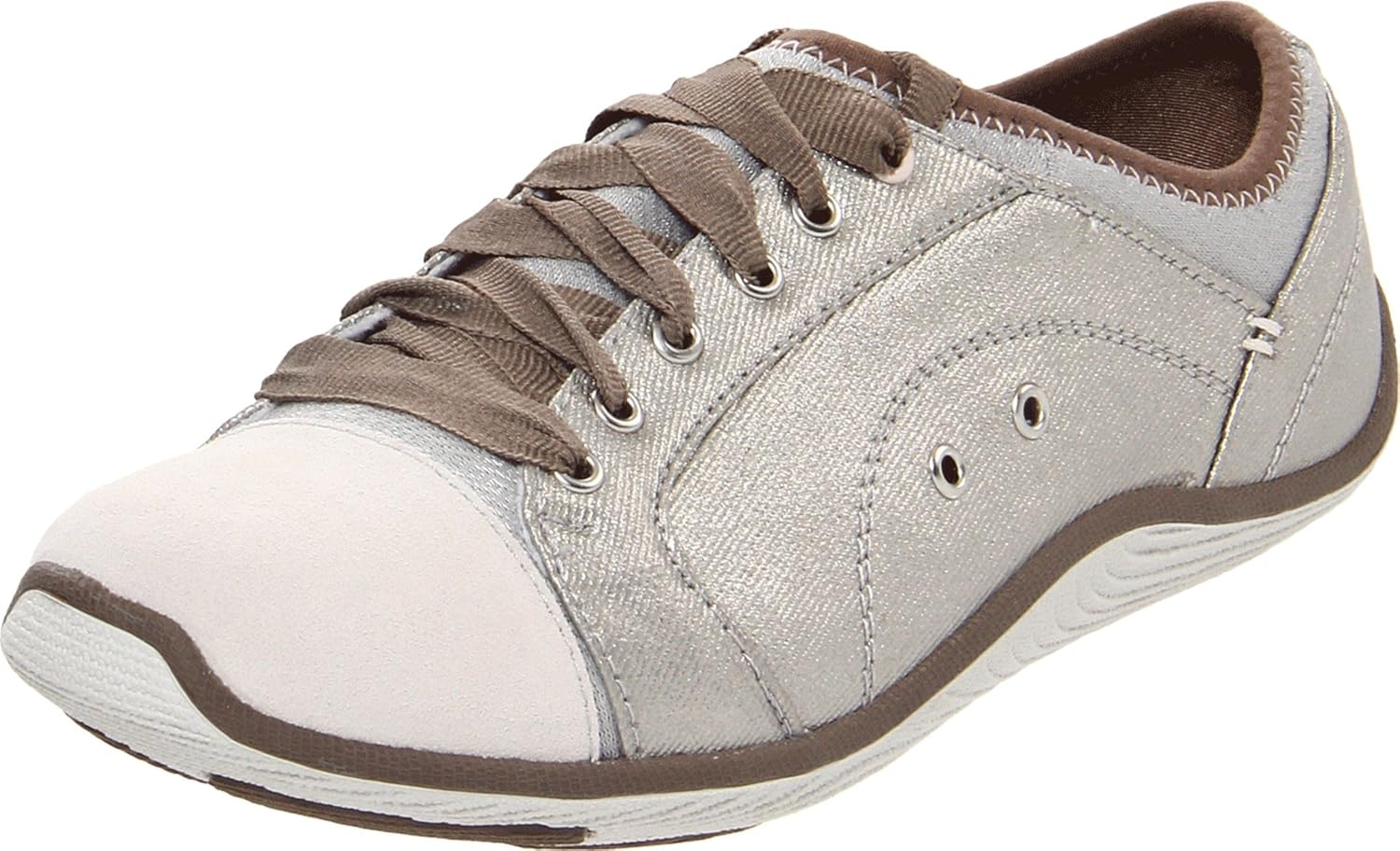 dr. scholls 女士 jamie 系带时尚运动鞋 锡色 6 w us