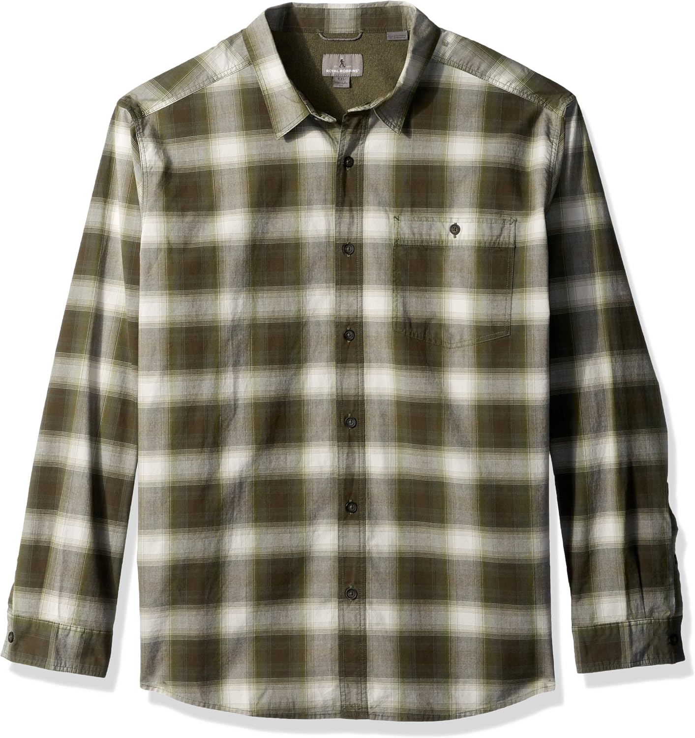 royal robbins galen 棉 l/s xx-l 绿色 72966