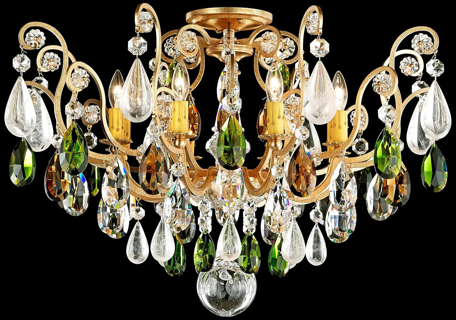 颂贝克 schonbek 3585 – 55 ad 施华洛世奇照明 renaissance 摇滚*吸