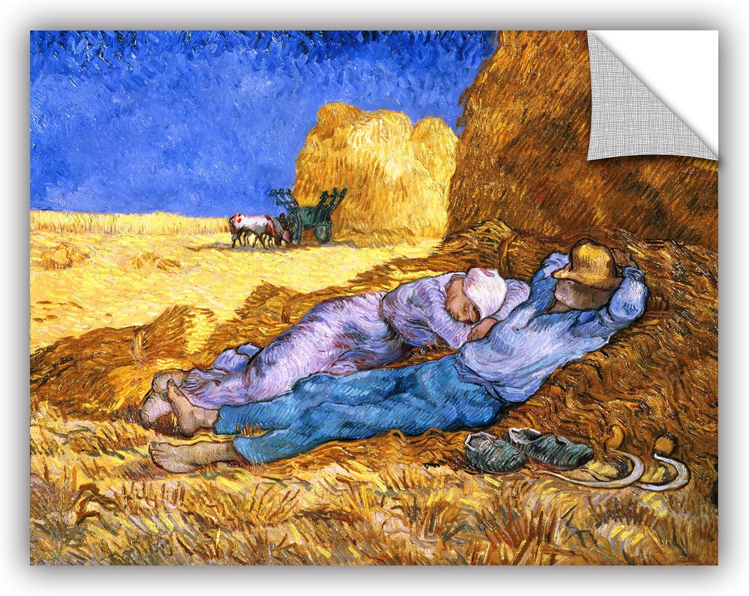 artwall vincent van goghs noon or the siesta