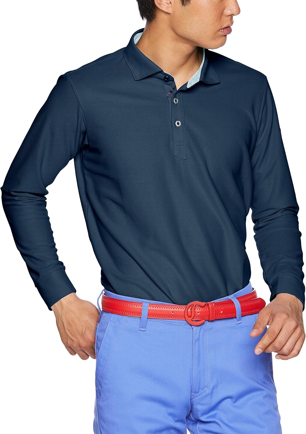 [mizuno 美津浓] 长袖衬衫 polo衫(polo领)