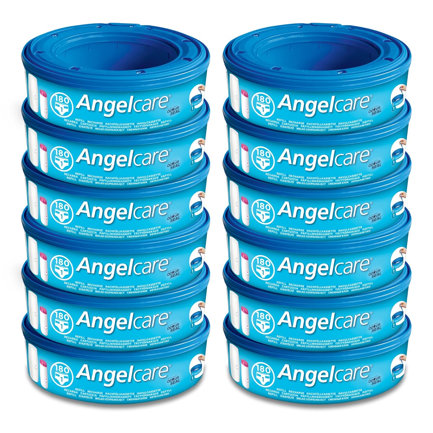 angelcare 爱心天使 尿布桶净味垃圾袋 (3卷装)
