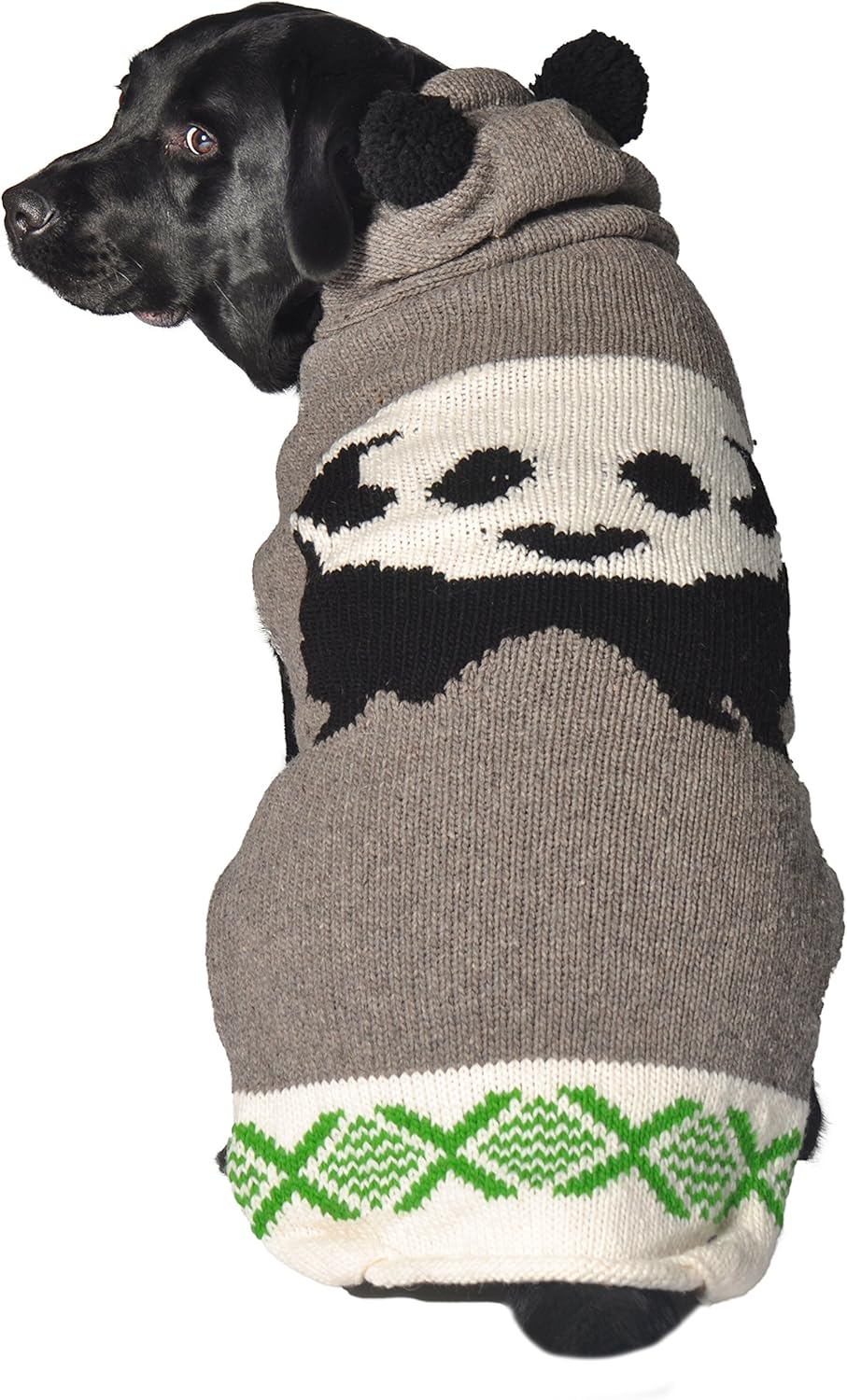 chilly dog 熊猫连帽衫毛衣,中号