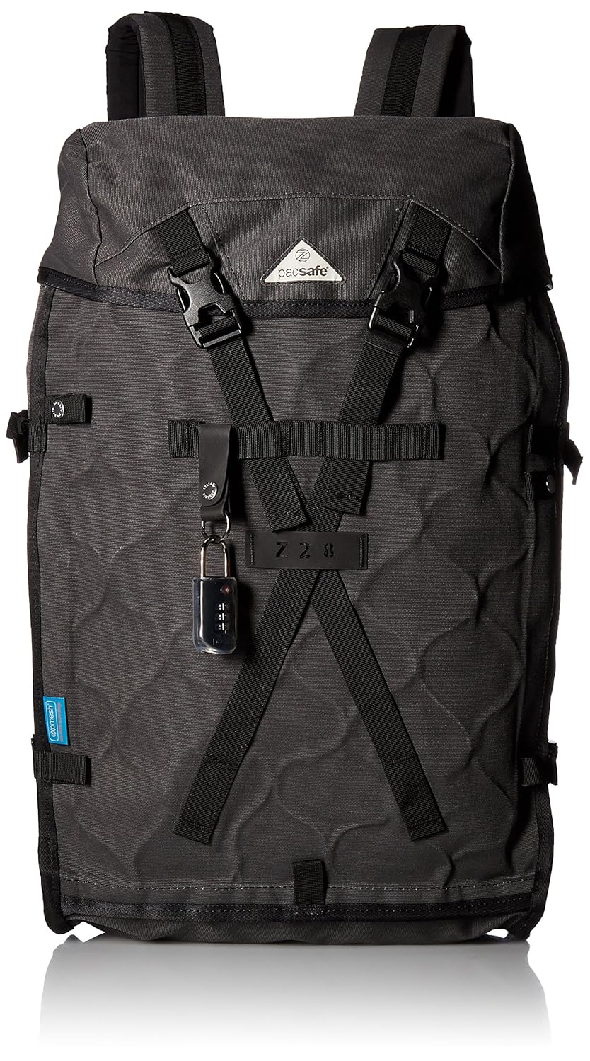 pacsafe ultimatesafe z28 anti theft backpack (charcoal)