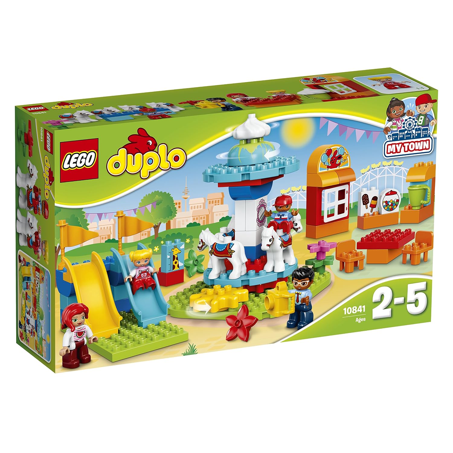 lego 乐高 duplo 得宝系列 家庭游乐园 10841 2-5岁 积木玩具