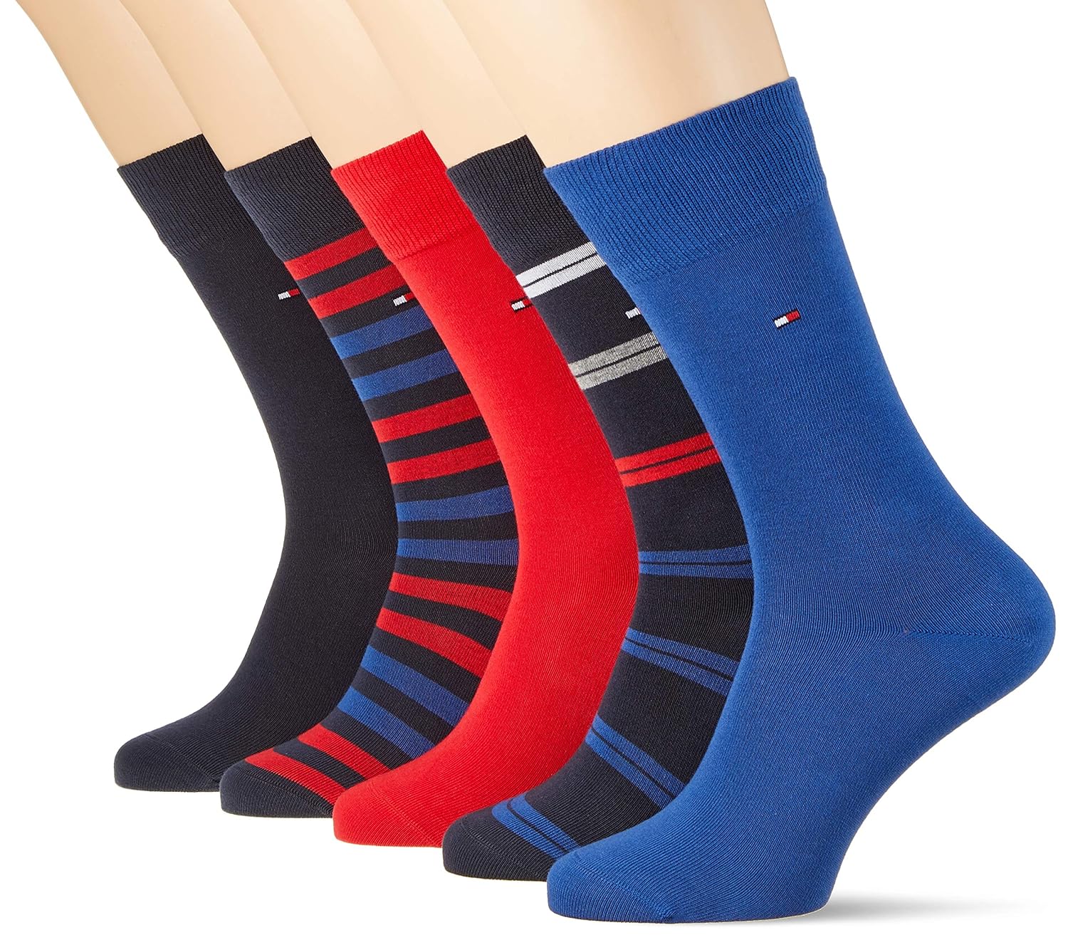 tommy hilfiger 男士袜子,5件装