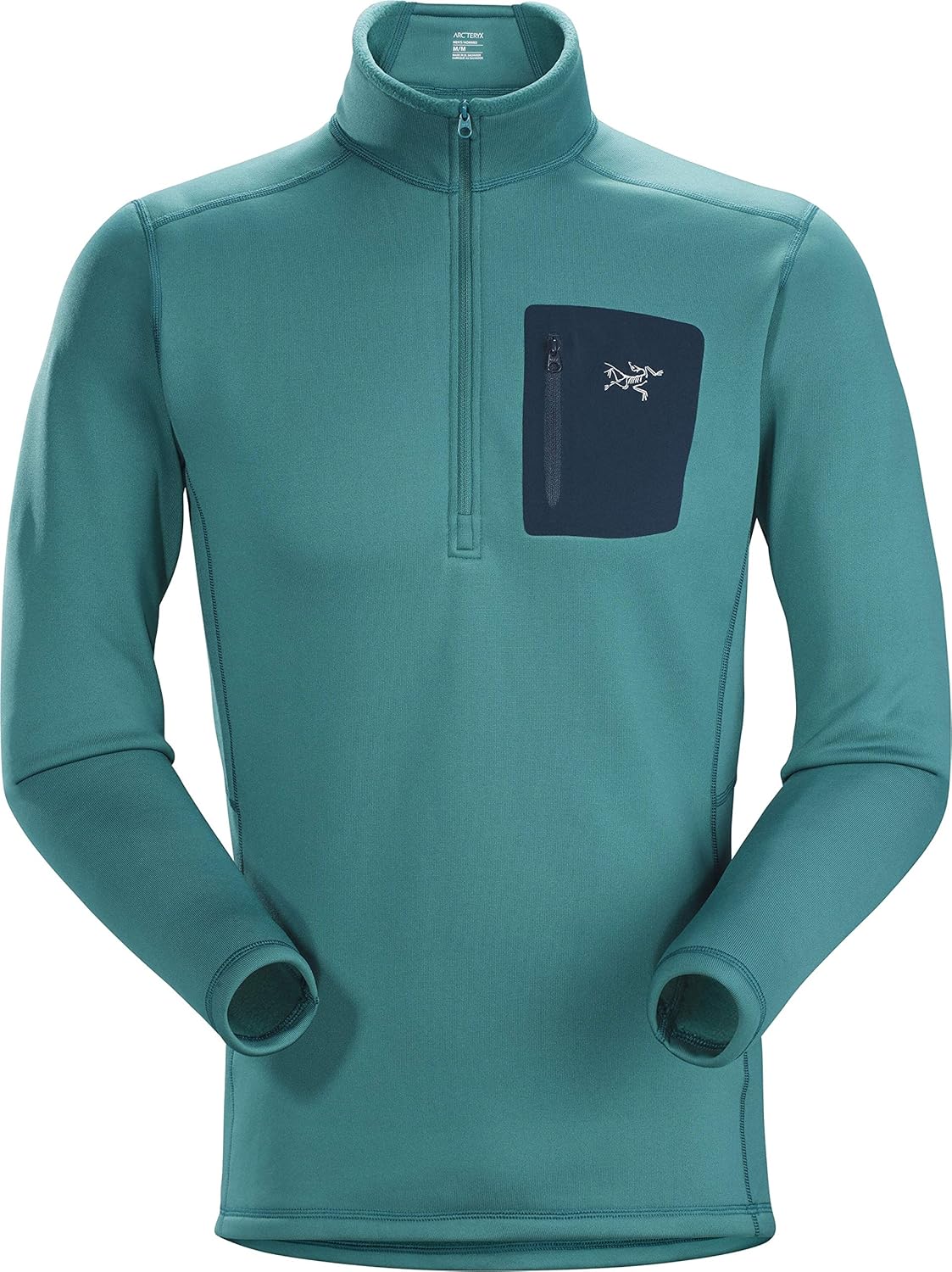 arcteryx 始祖鸟 男式 半拉链抓绒衣-rho ar zip neck 11272-ar06