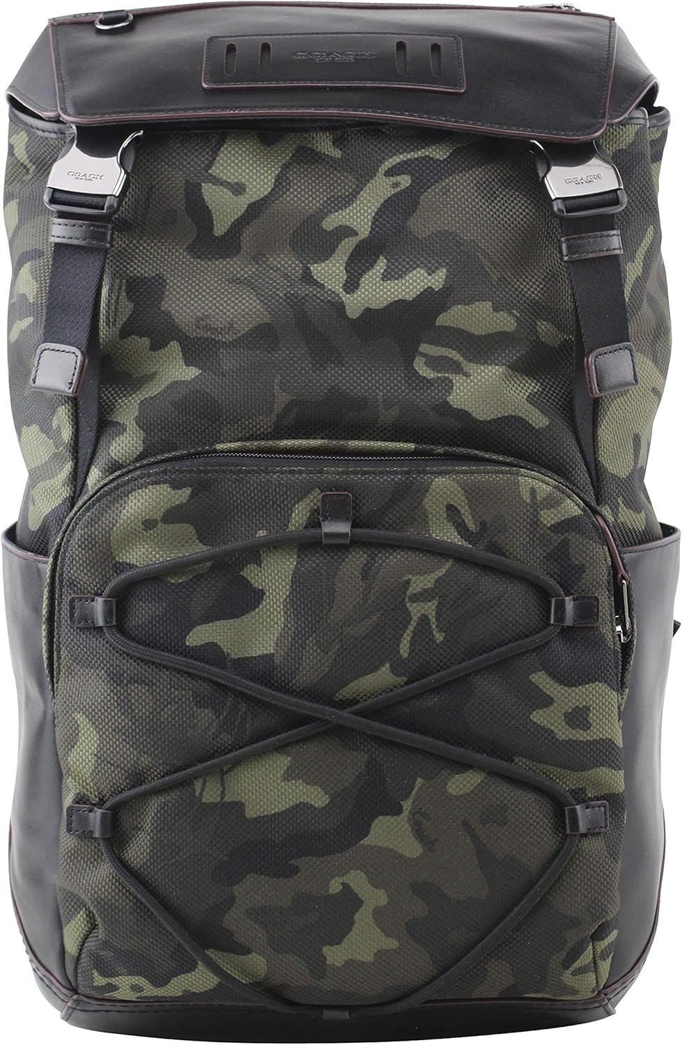 coach 蔻驰男式地形迷彩印花背包,款式 f78726,*