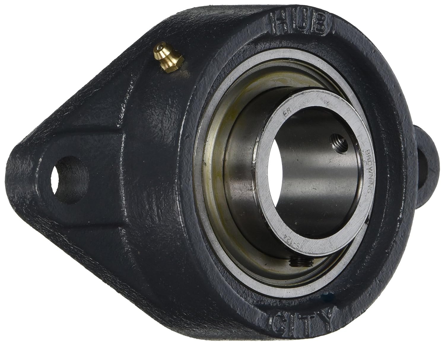 hub city industrialine 1002-02518 fb260x1-1/2 法兰块轴承,3.