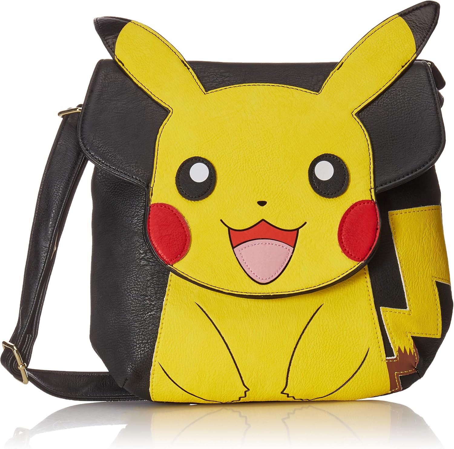 loungefly pokemon 皮卡丘脸斜挎包