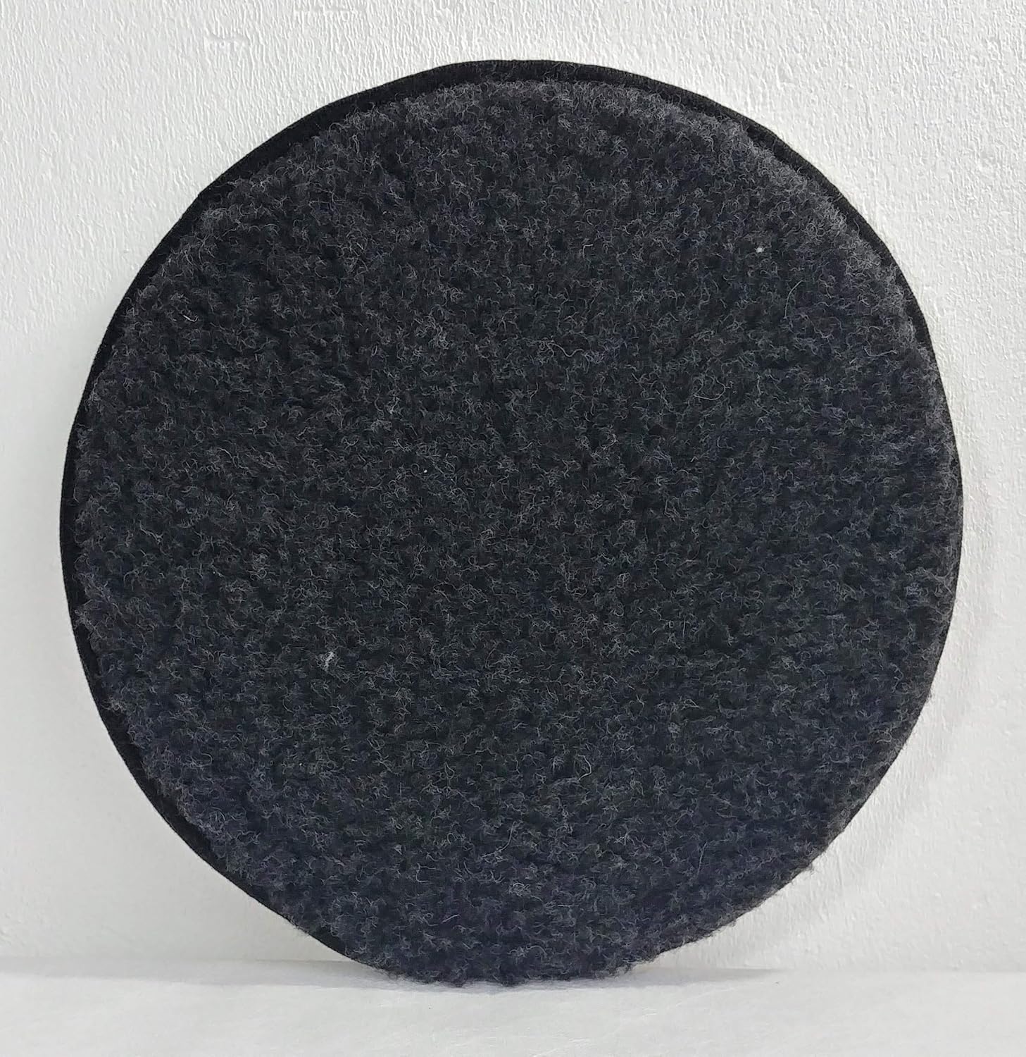 gesundheitsapostel health apostles 圆形坐垫,羊毛,*煤色,40 x 40 x