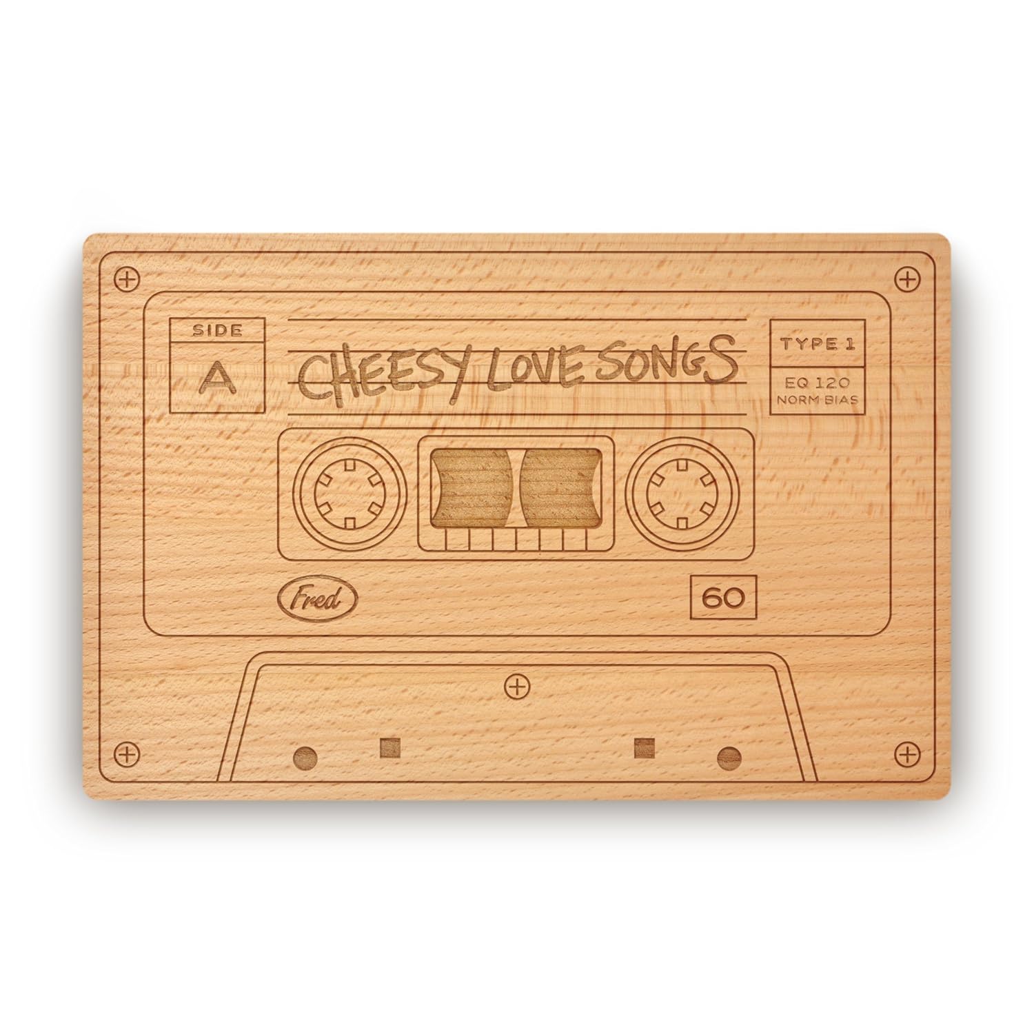 fred cheesy love songs 奶酪板,26.67 cm x 17.78cm