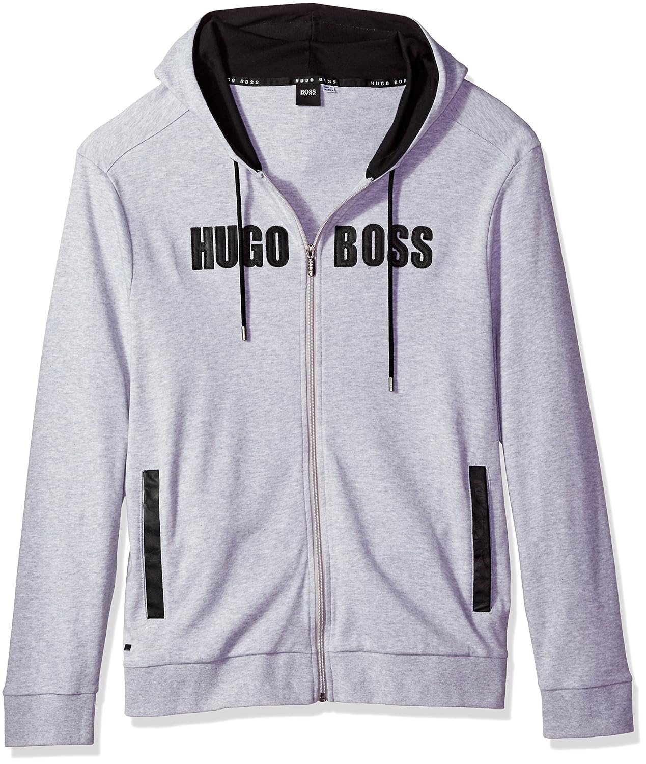 hugo boss 男式夹克连帽1 medium gray medium 【hugo boss 雨果·博