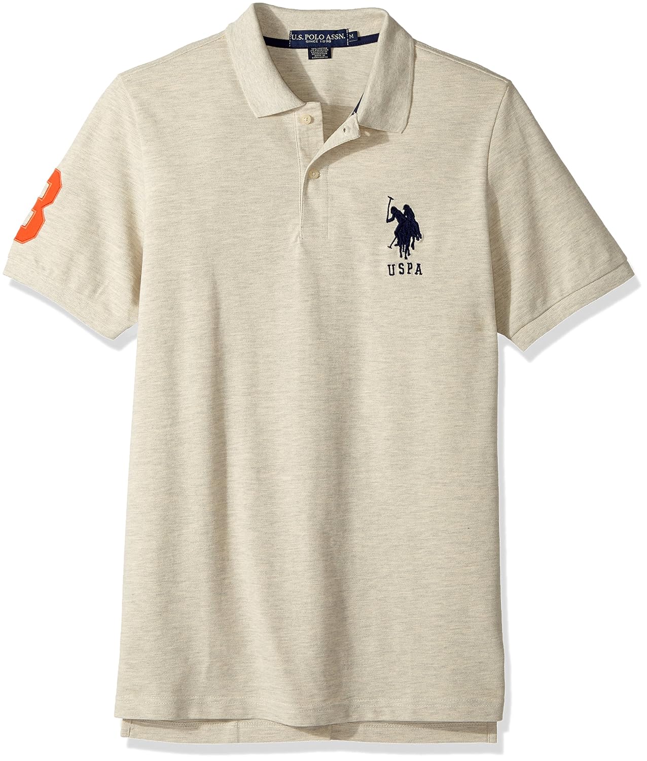 美国马球协会u.s. polo assn.男式短袖生活polo衫衫