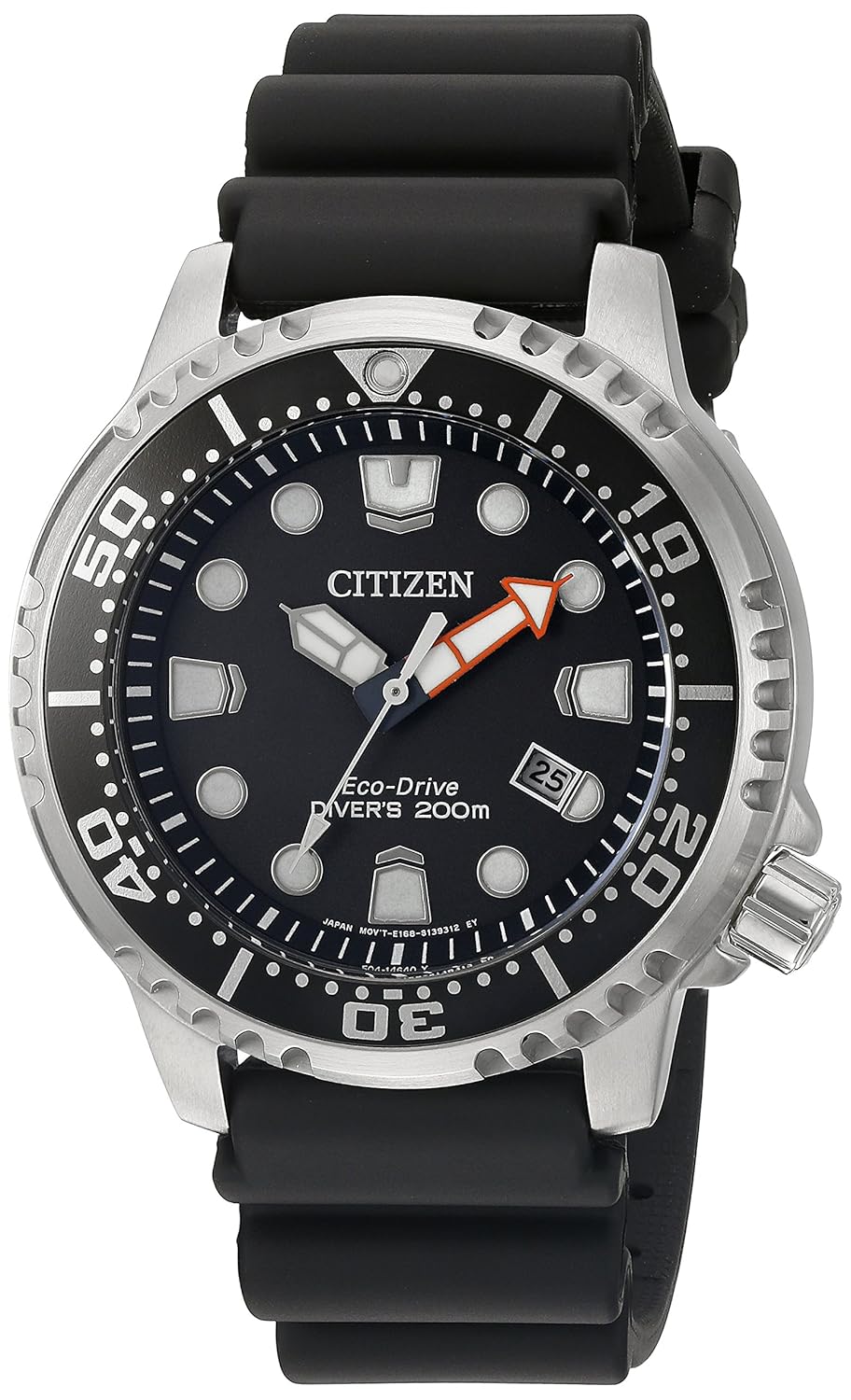 citizen 男士 eco-drive promaster diver 手表带日期,bn0150-28e