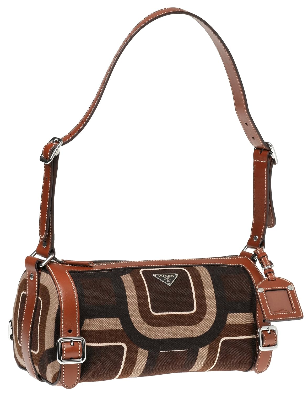 prada 女式帆布手提包, moro