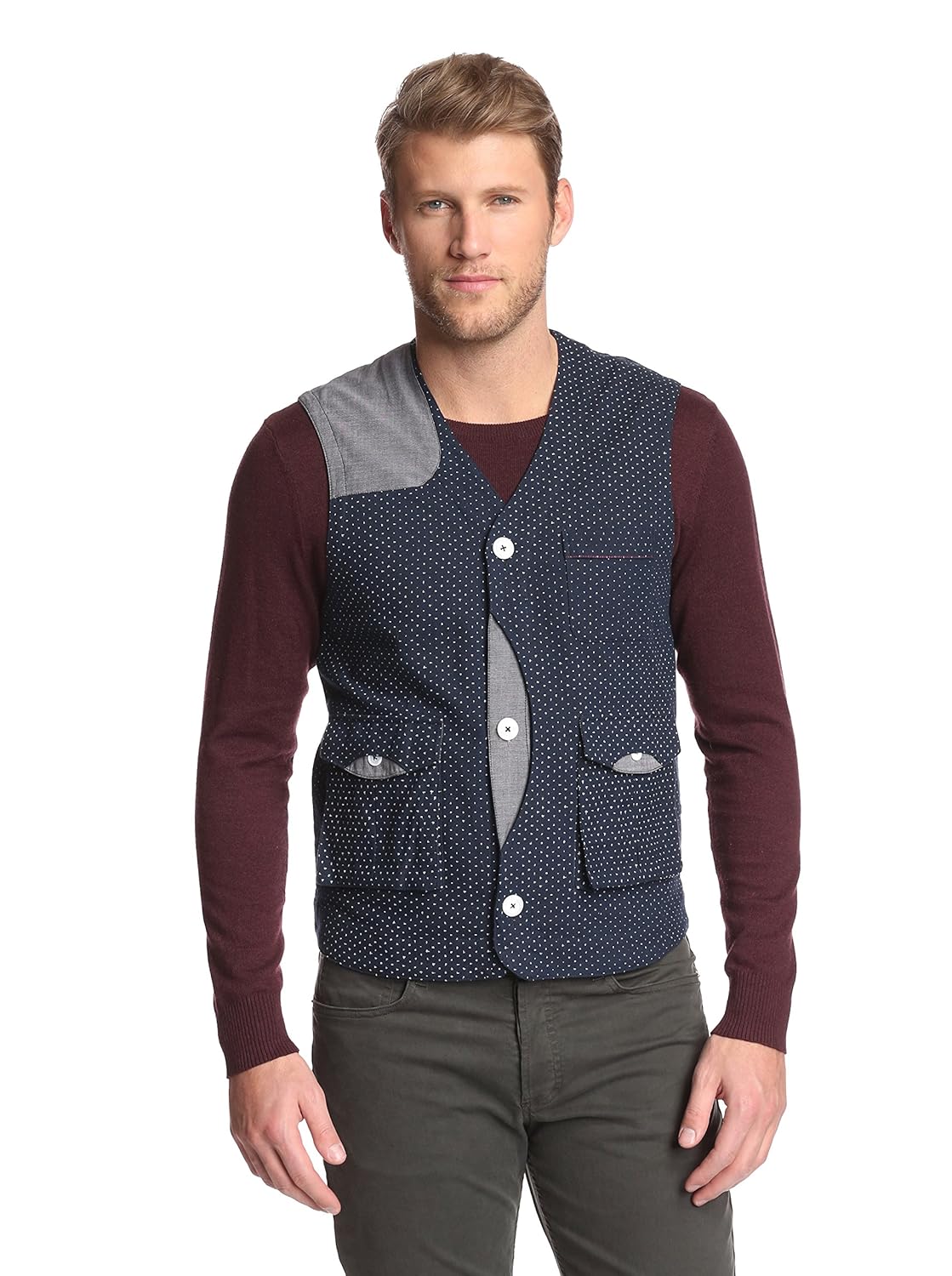 descendant of thieves 男式 script 工具背心,*蓝, xl 码