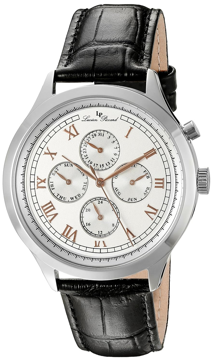 lucien piccard besana 石英男士手表 lp-10333-02s-ra(亚马逊进口直